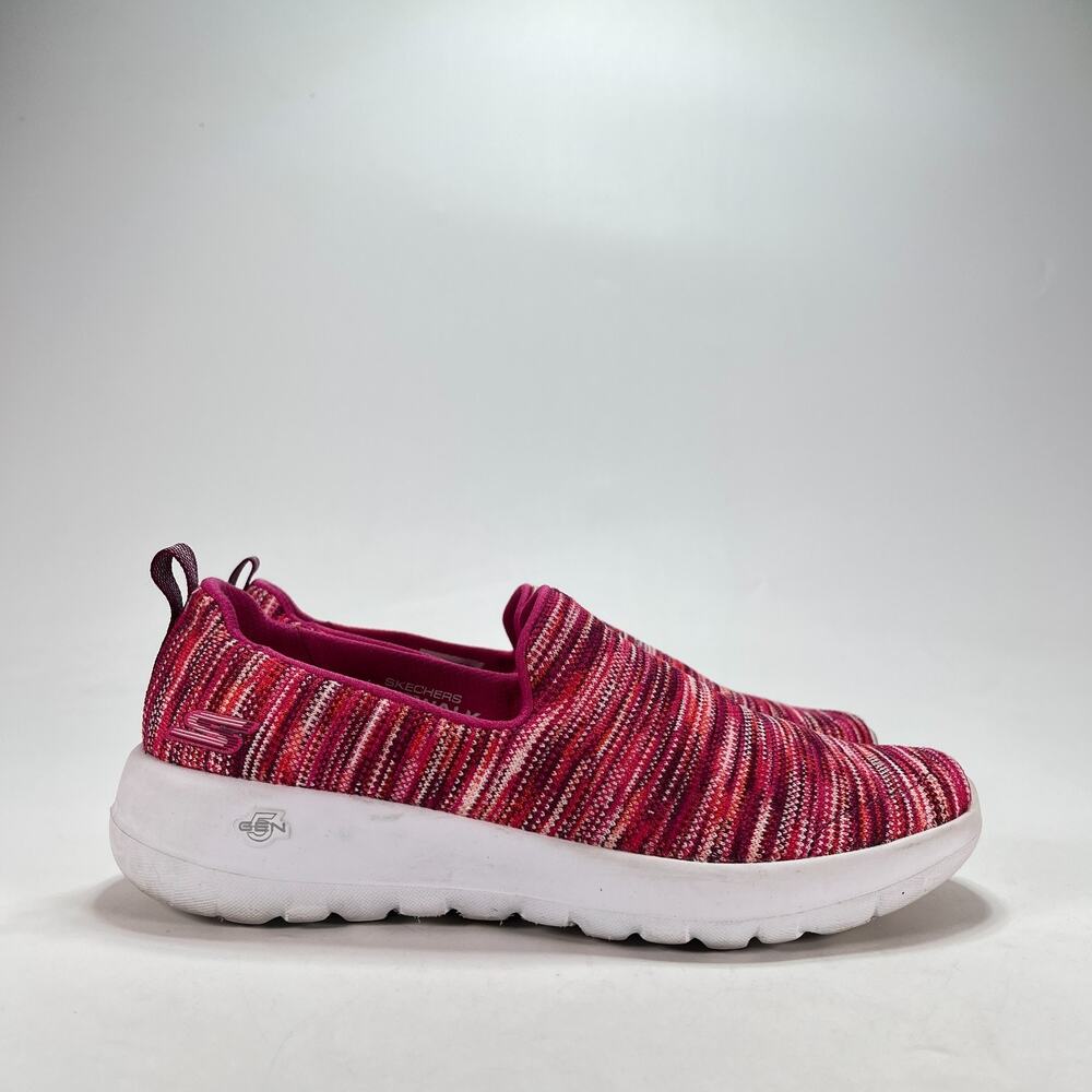 Skechers GOwalk Joy Terrific Pink Multi Walking Shoes 15615 Women's Size 7.5
